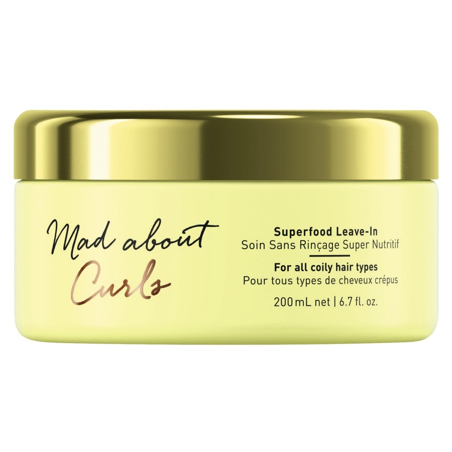 Condicionador sem enxágue Schwarzkopf Professional Mad About Curls Superfood Leave-in - 200 ml
