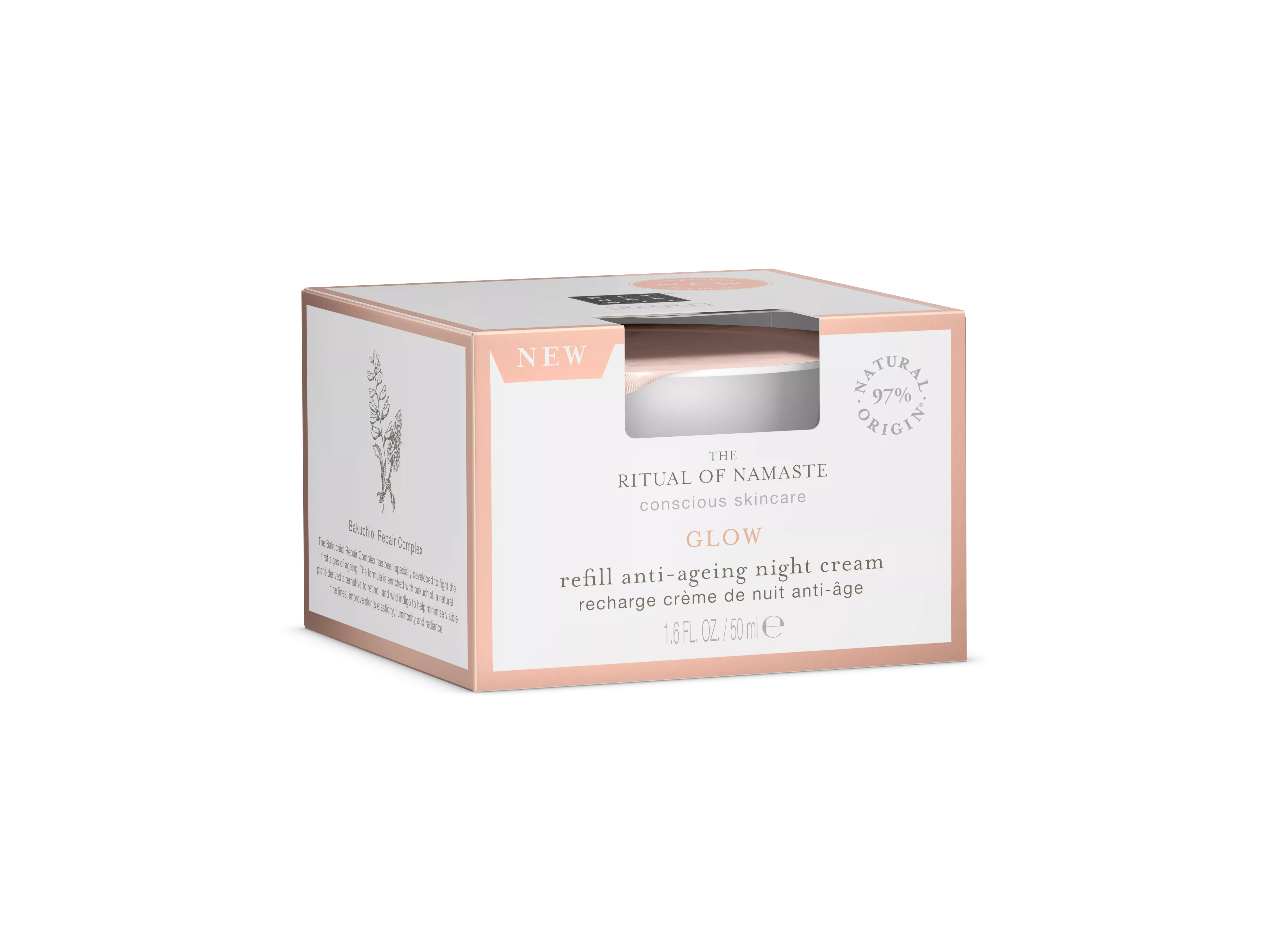 Recambio de crema de noche antiedad