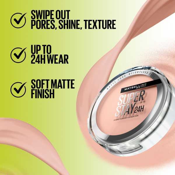 Maybelline Superstay 24H Hybridní pudrový make-up, 30 g