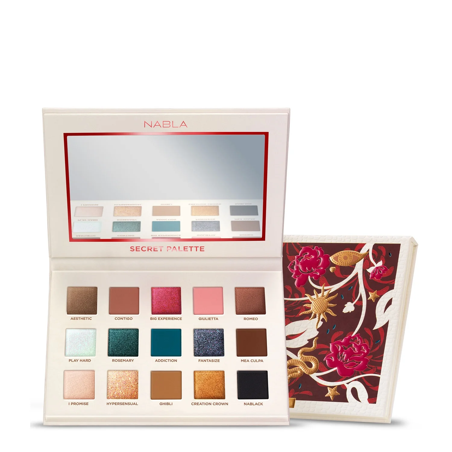 Occhi Secret Palette - Palette occhi, Ombretto compatto