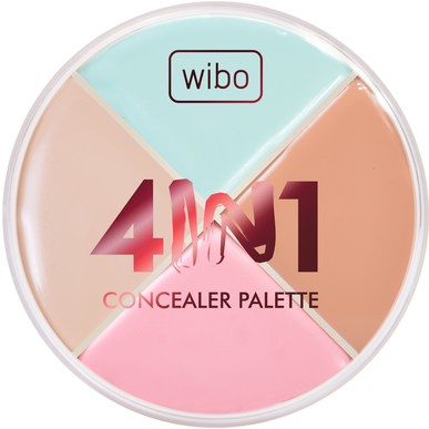 Wibo 4-in-1 kasvojenkorjainpaletti 14g 14g