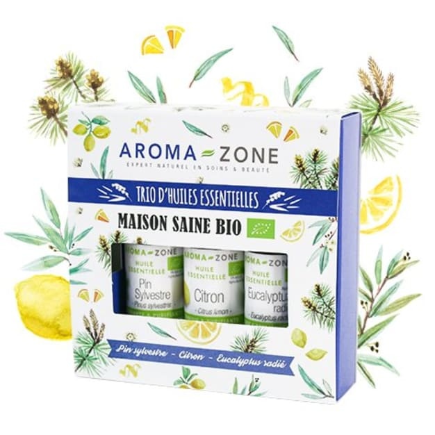 Set di oli essenziali: trio di oli essenziali - Healthy Home Organic