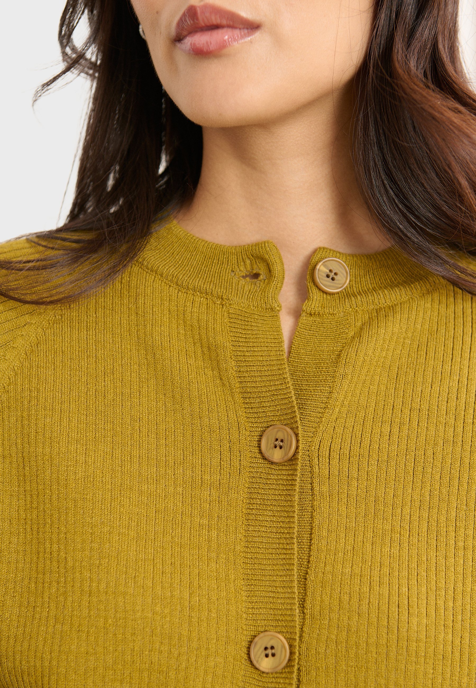 Garance Paris TIMEO - Cardigan - olijfgroen