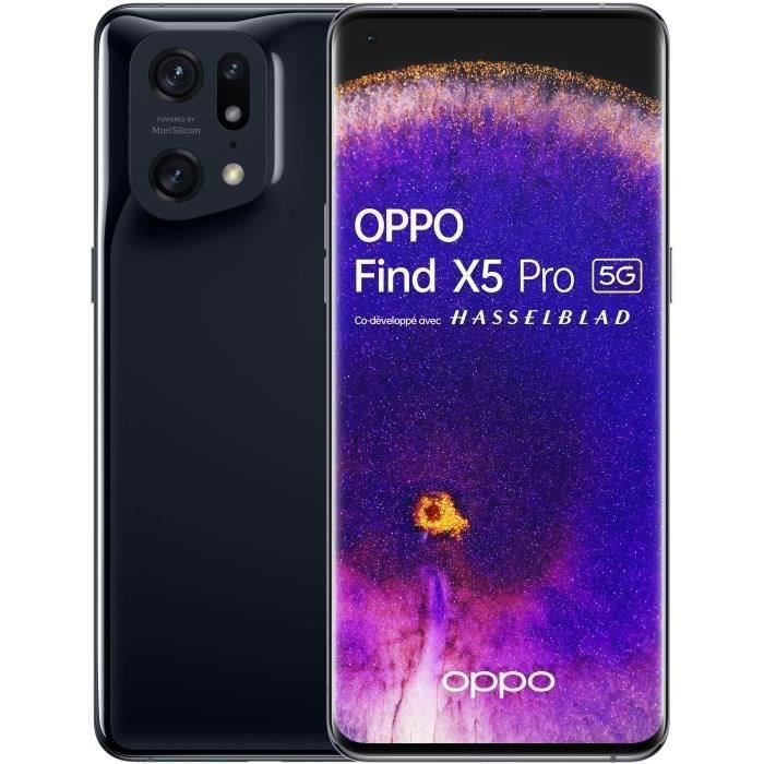 Smartphone OPPO Find X5 Pro 5G - 256 GB - Negro hielo (2022) - Reacondicionado - Buen estado