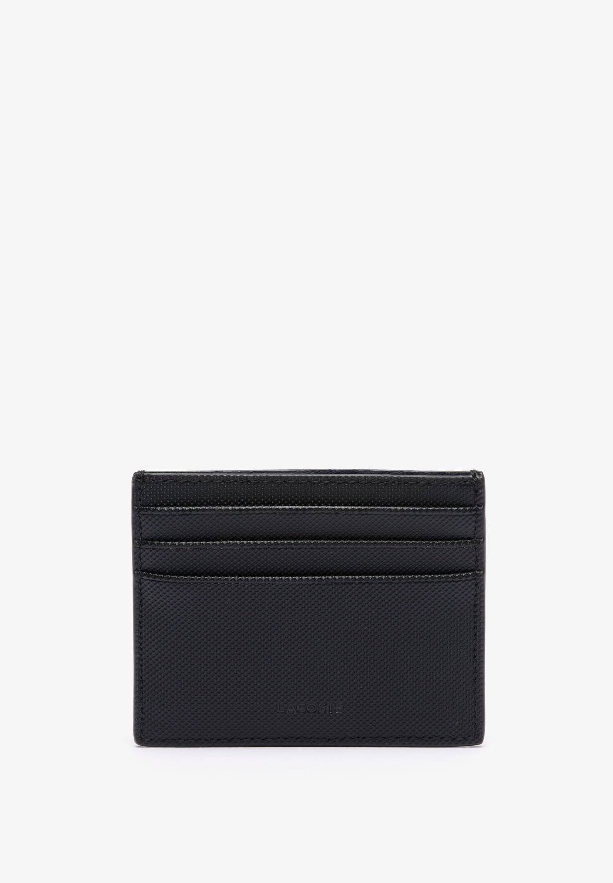 Lacoste MONEY PIECES CLASSIC - Portemonnee - zwart