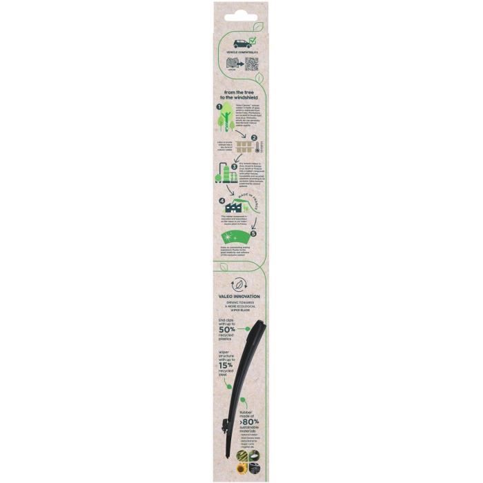 Escobilla limpiaparabrisas para capota - VALEO - 583925
