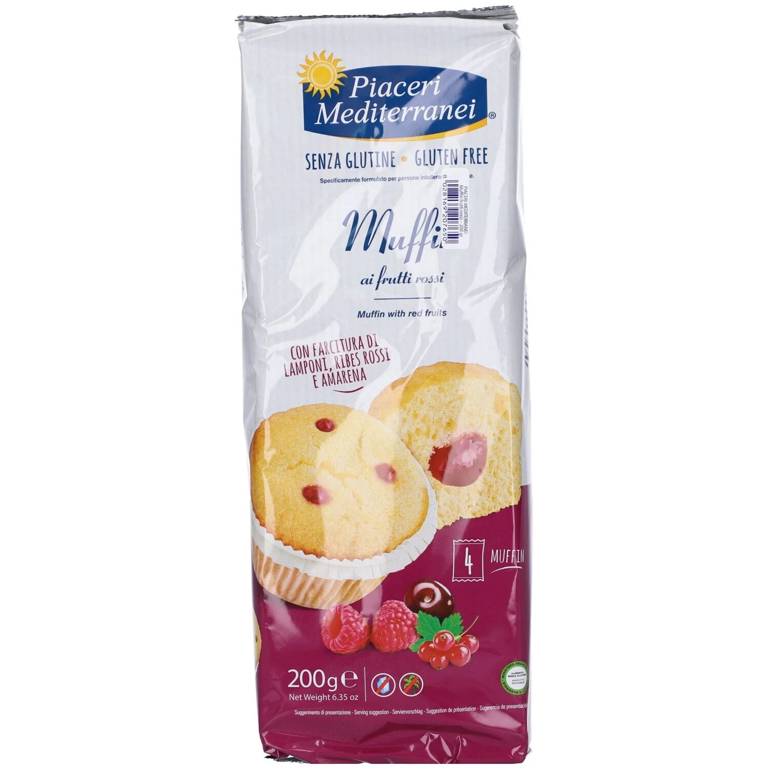 MEDITERRANE GENÜSSE Rote Fruchtmuffins Mediterranean Pleasures 200 g