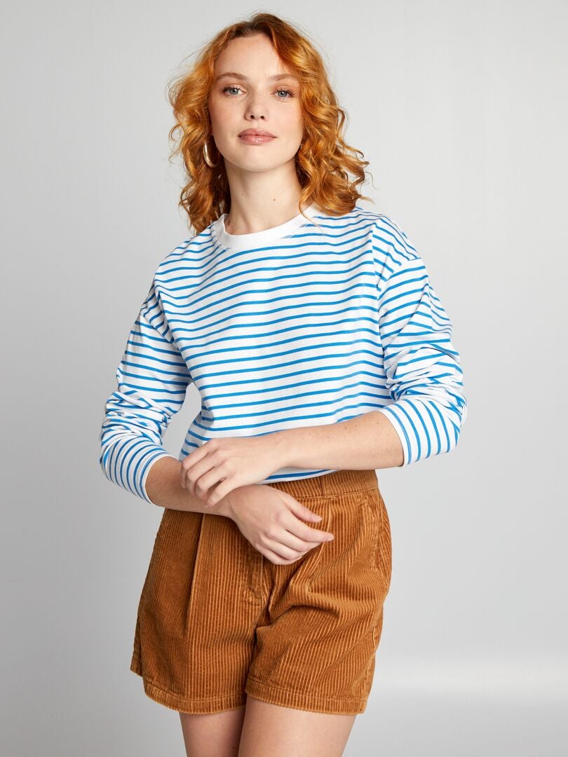 Camiseta Jersey Sailor - Branca