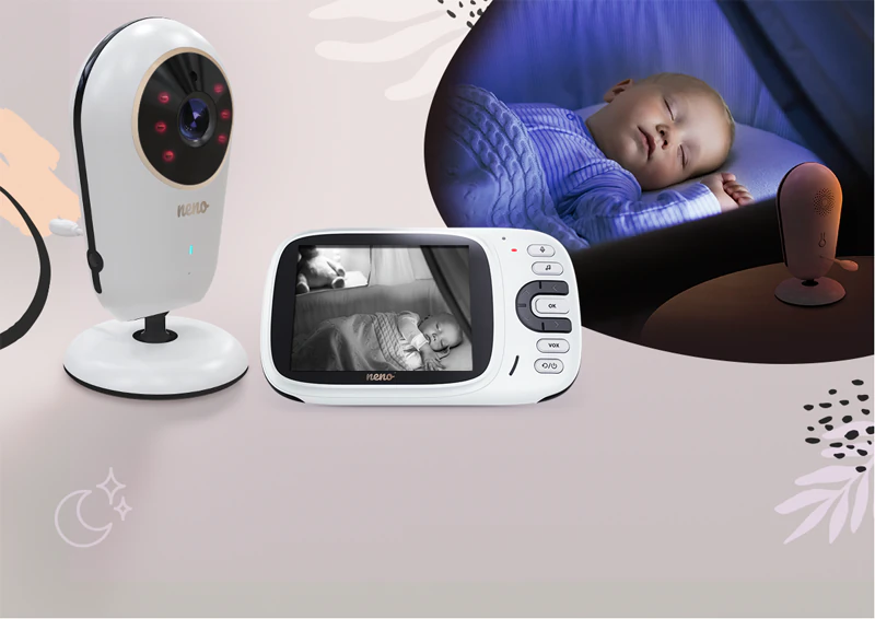 Monitor de bebê com vídeo digital NENO Vera
