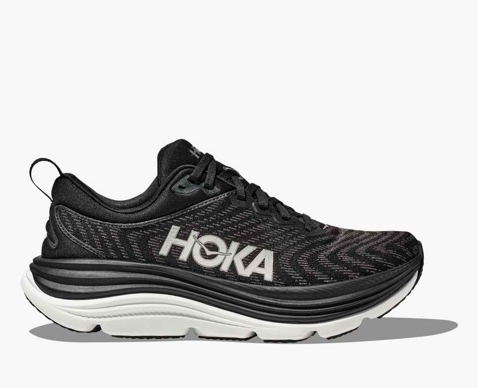 HOKA Gaviota 5 Zwart/Wit