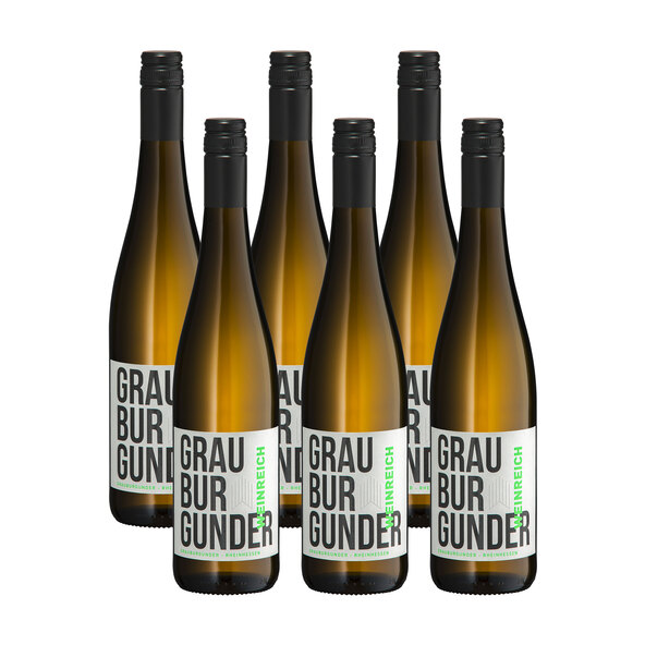 Pinot Gris, 6 flessen van 0,75 liter per stuk