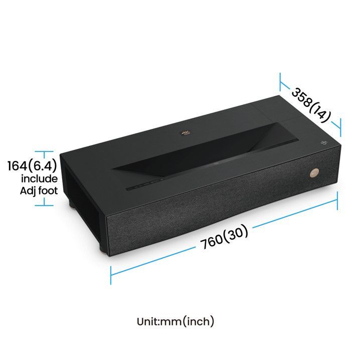 4K-projektor - BENQ - V5010i - Laser - 2500 ANSI-lumen - Svart