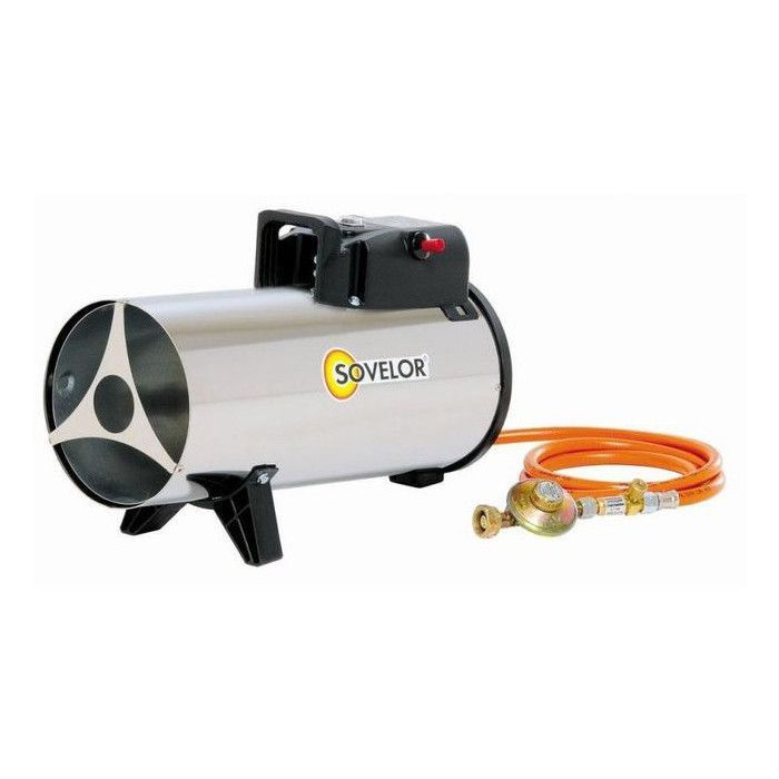 Chauffage Air Pulsé portable gaz propane allumage manuel 16kW 230V MG170 Sovelor