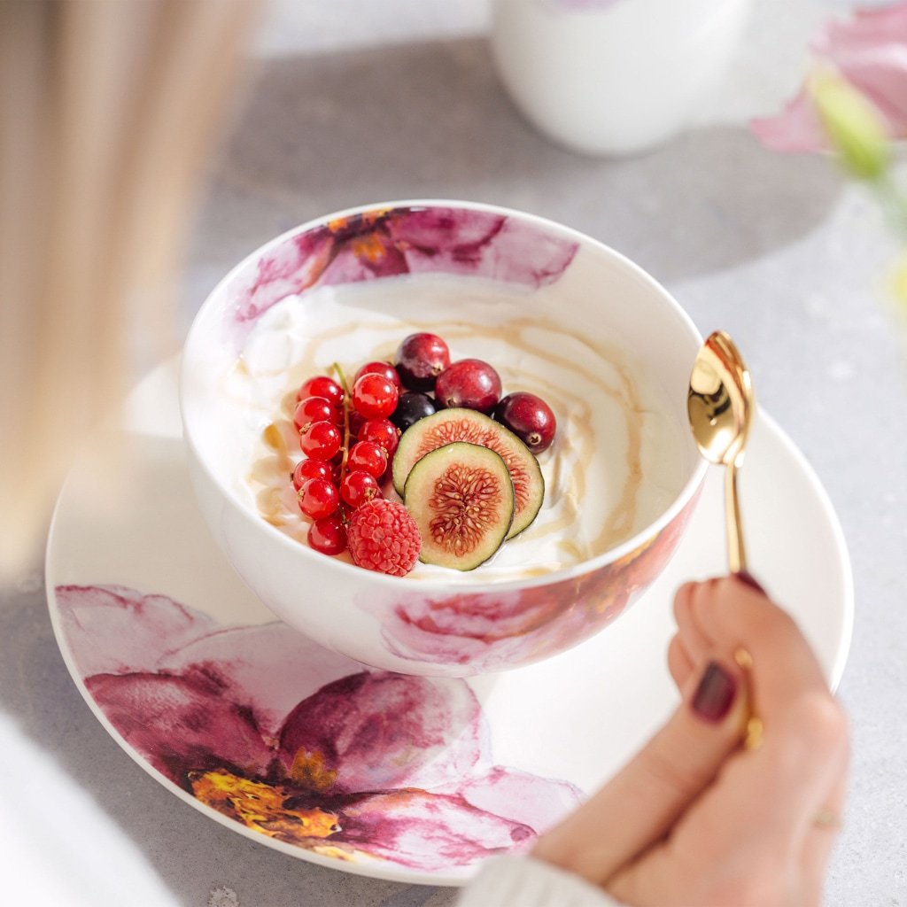 Villeroy & Boch 8 dalių pusryčių rinkinys EC Rose Garden - 1 dalis
