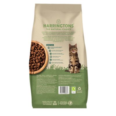 Harringtons kattefoder rigt på laks