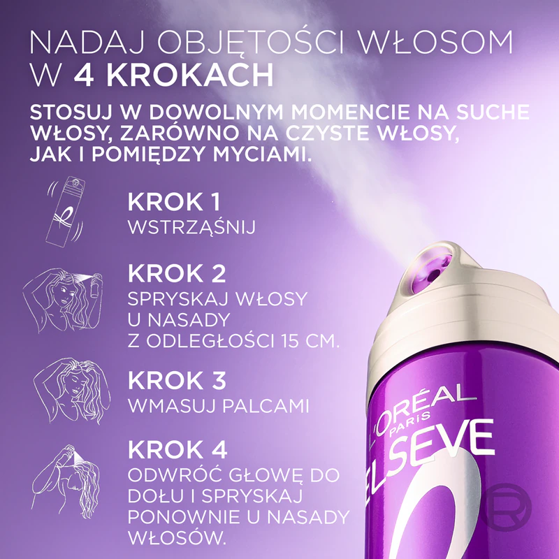Spray Volumizador de Raiz L'Oréal Paris Elseve Collagen Lifter