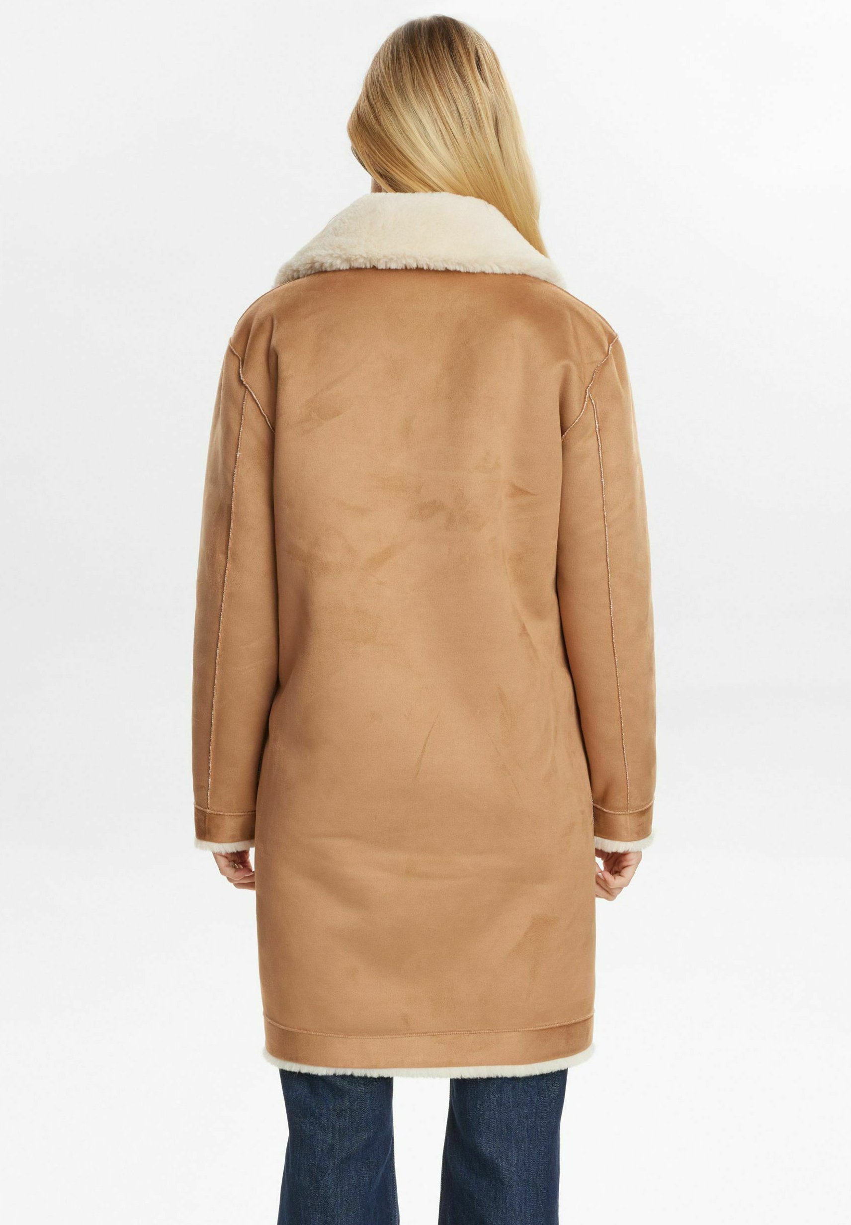 Nümph NUELLIOT REVERSIBLE - Cappotto invernale - cognac