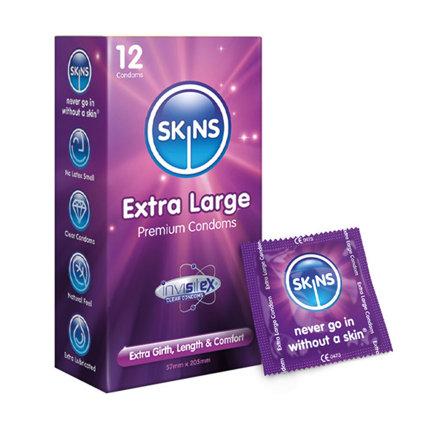 Skins Kondome Extra Groß 12er-Packung | Gesundheit | Superdrug