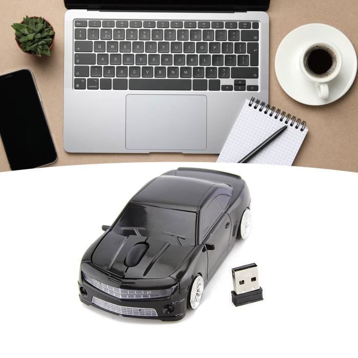 Wireless computer mouse - Vvikizy - Sports car - 2.4 GHz - High precision - Plug and play