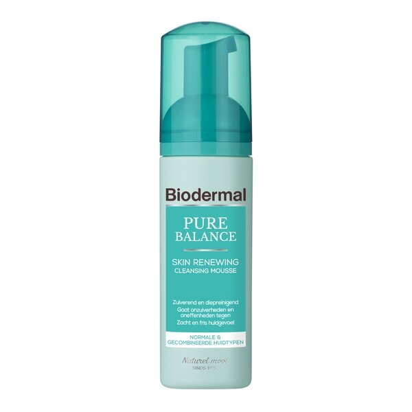 Biodermal Pure Balance regenerirajuća pjena za čišćenje kože 150 ml - Kombinirana koža