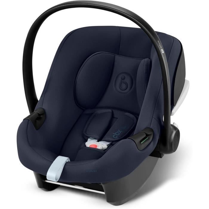 Silla de coche Aton B2 i-size Cbx de Cybex - 45 a 87 cm - desde el nacimiento hasta 13 kg - hasta 2 años - Base One incluida - Azul