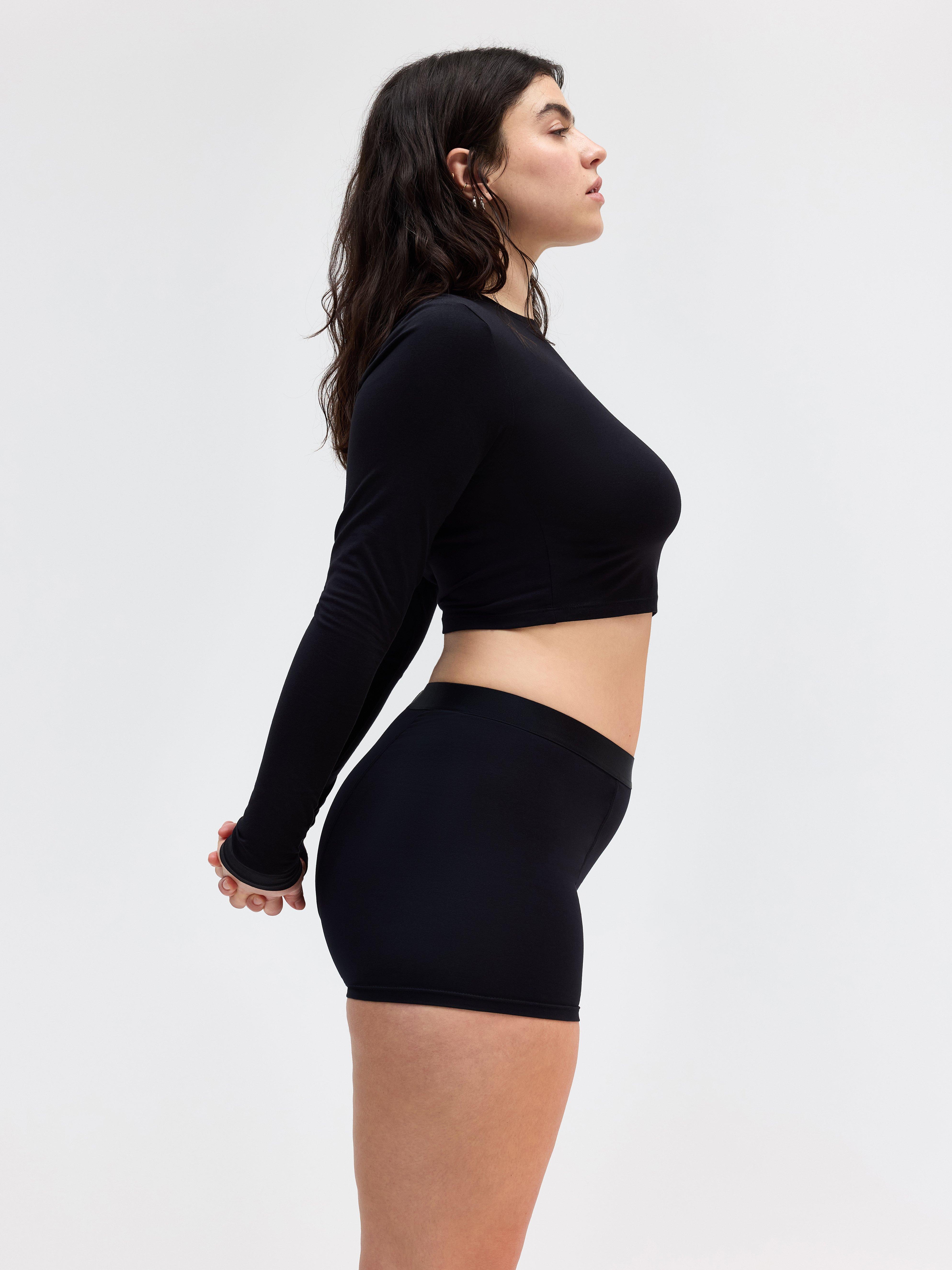 Menstrosa med středně absorpční – boxerky – Female Engineering Black
