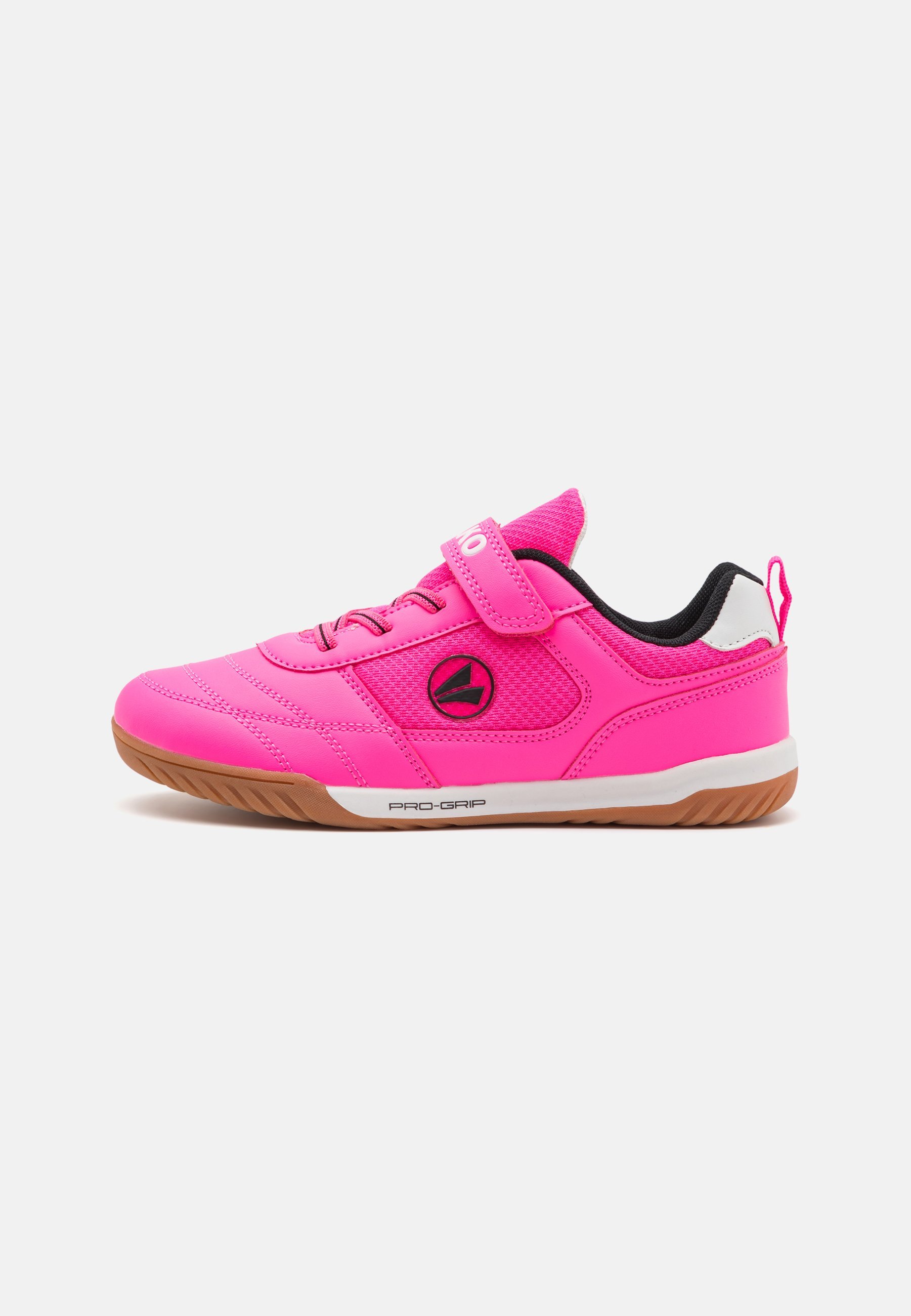 JAKO WINGER UNISEX - Chaussures de tennis multicourts - rose fluo/noir de jais