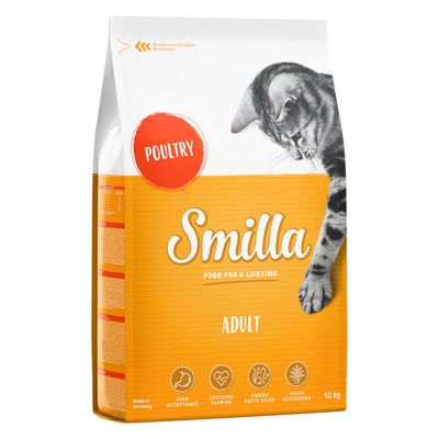 10 kg Smilla kattefoder + 125 g Ringlies probiotiske snacks gratis!*