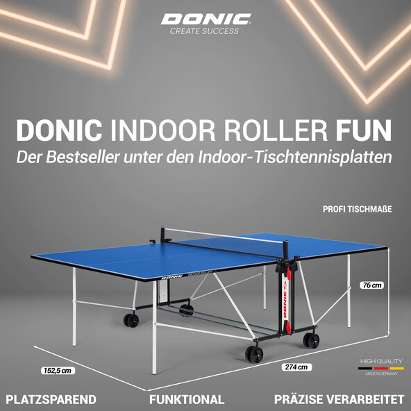 Indoor tafeltennistafel Roller Fun