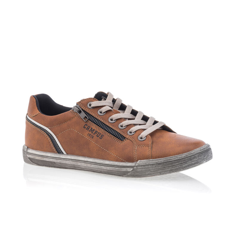 Zapatillas deportivas para hombre color marrón
