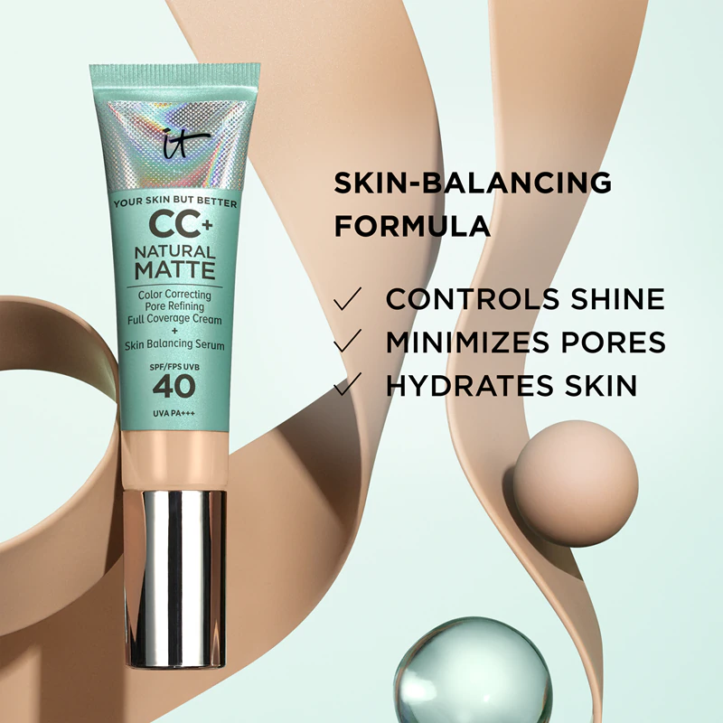 IT Cosmetics Your Skin But Better CC+ Natural Matte krém CC matující