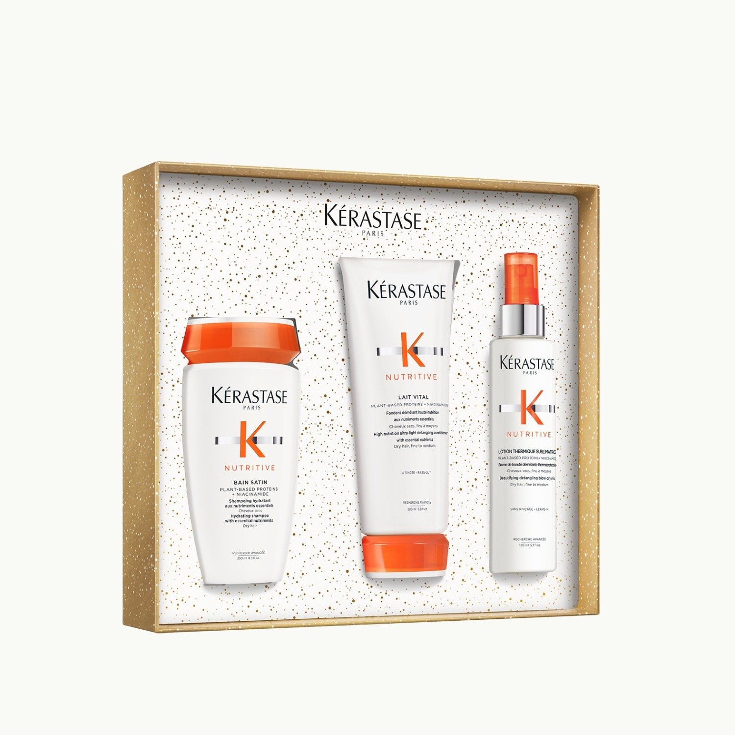 Vianočná sada na starostlivosť o vlasy Kérastase Nutritive Light – 1 kus