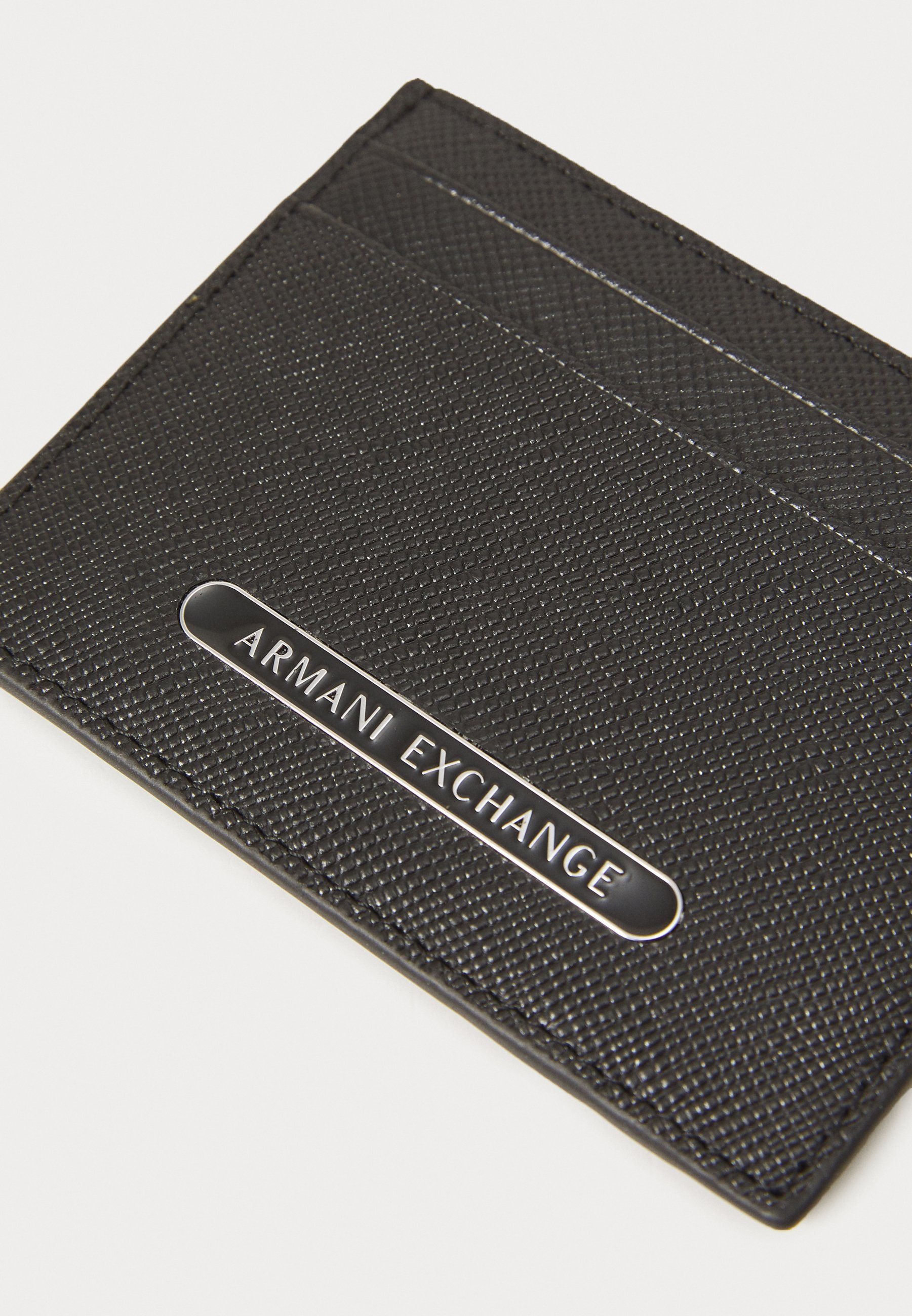 Armani Exchange kaarthouder unisex - portemonnee - zwart