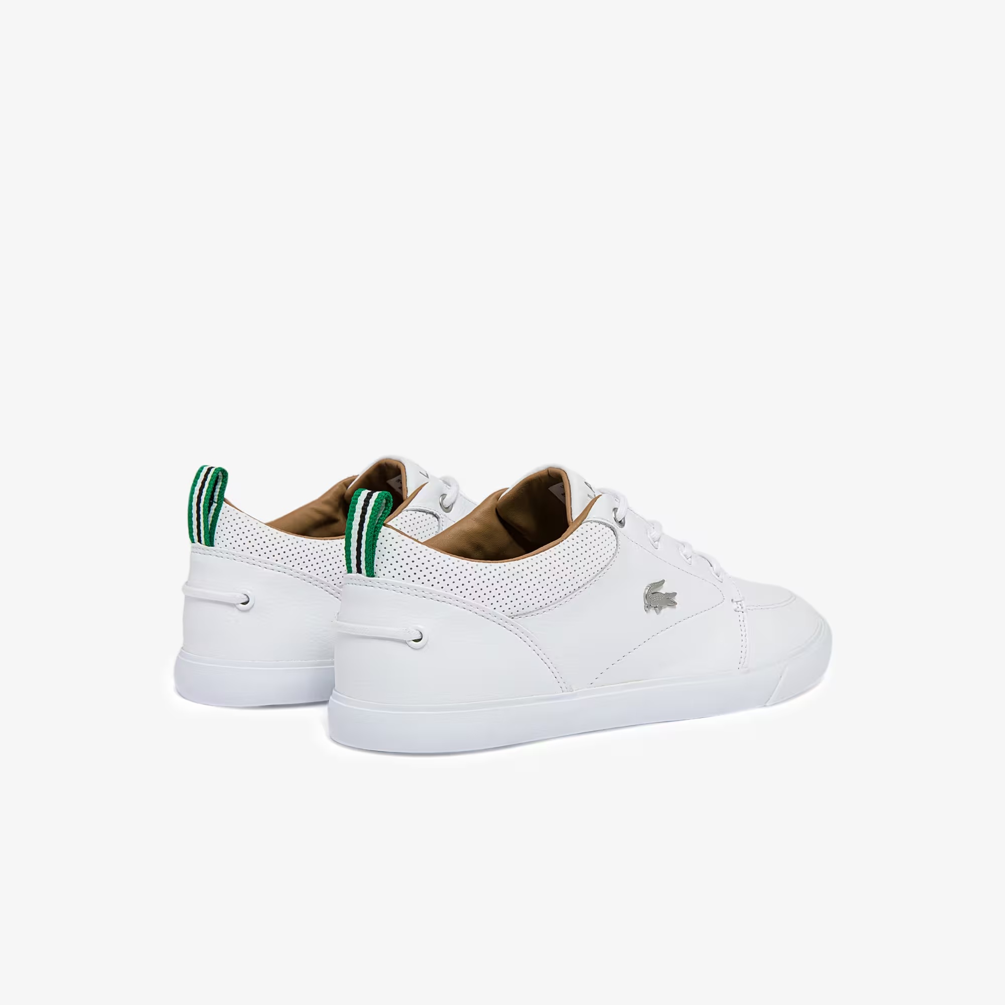 Men's Bayliss Leather Perforated Collar Sneakers