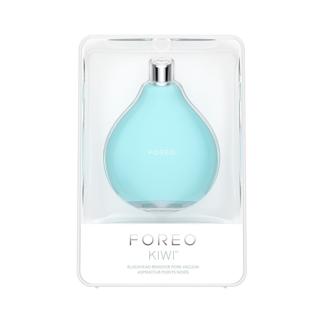 FOREO elektrische gezichtsmassager met KIWI™ poriënreiniger en blauwlichtapparaat -