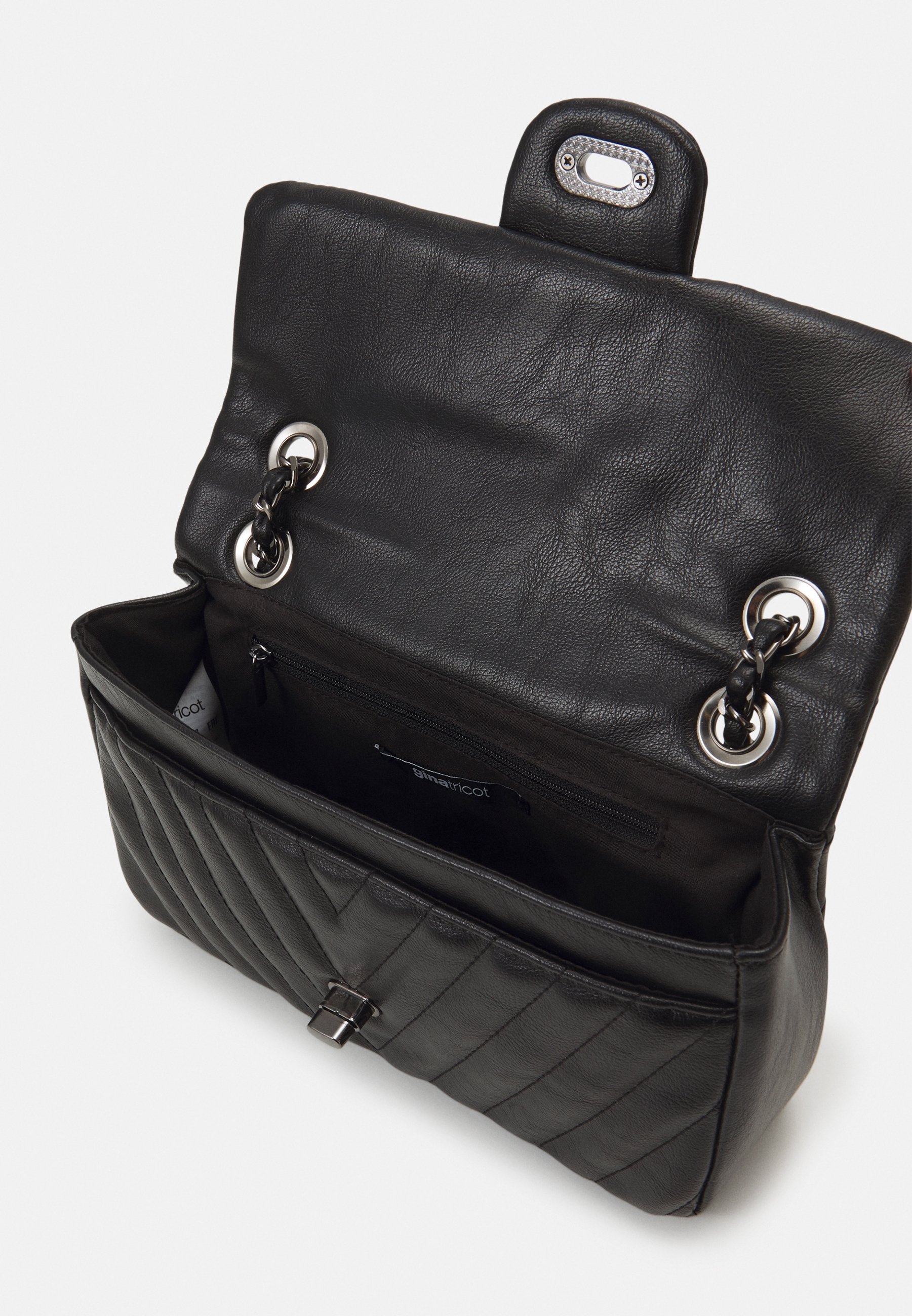 Sac bandoulière Gina Tricot - noir
