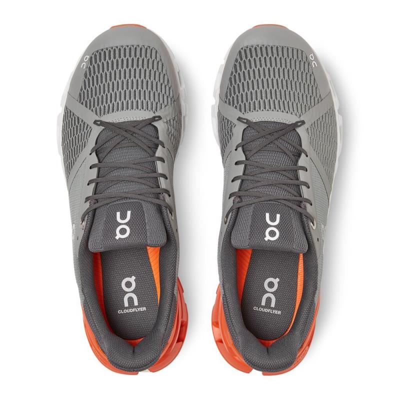 On Flyer 2.0 Grau Orange