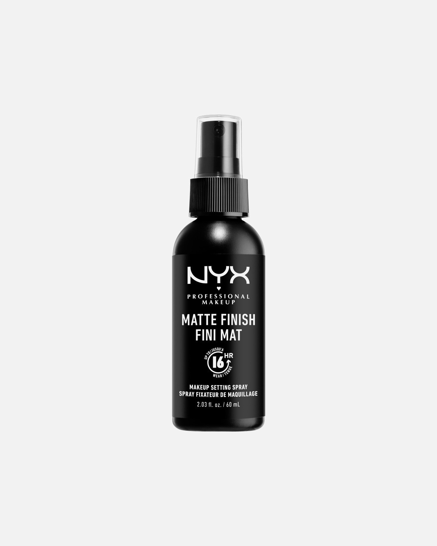 NYX Professional Makeup Fixing Spray Pride makiažo fiksavimo purškiklis „Maxi Matte Finish“ – 60 ml