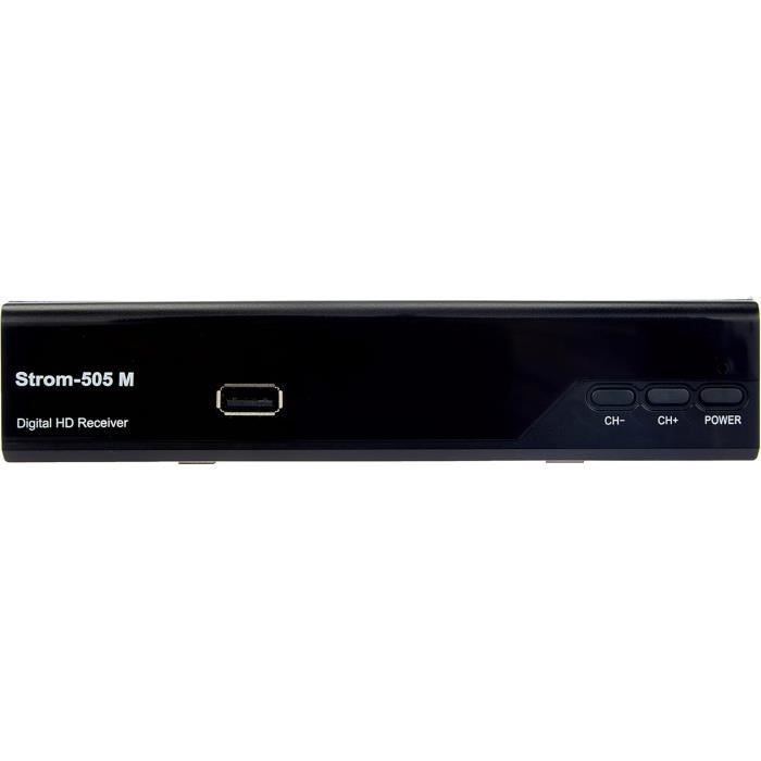 Décodeur TNT HD - HD LINE - STROM 505 - HDMI - PERITEL - Noir