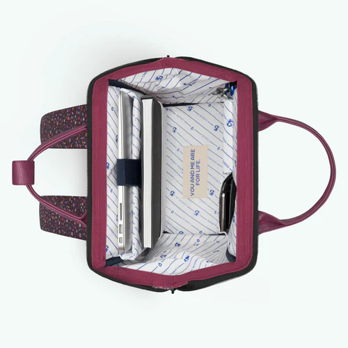 Cabaia Plecak Adventurer Medium Lausanne, fioletowy