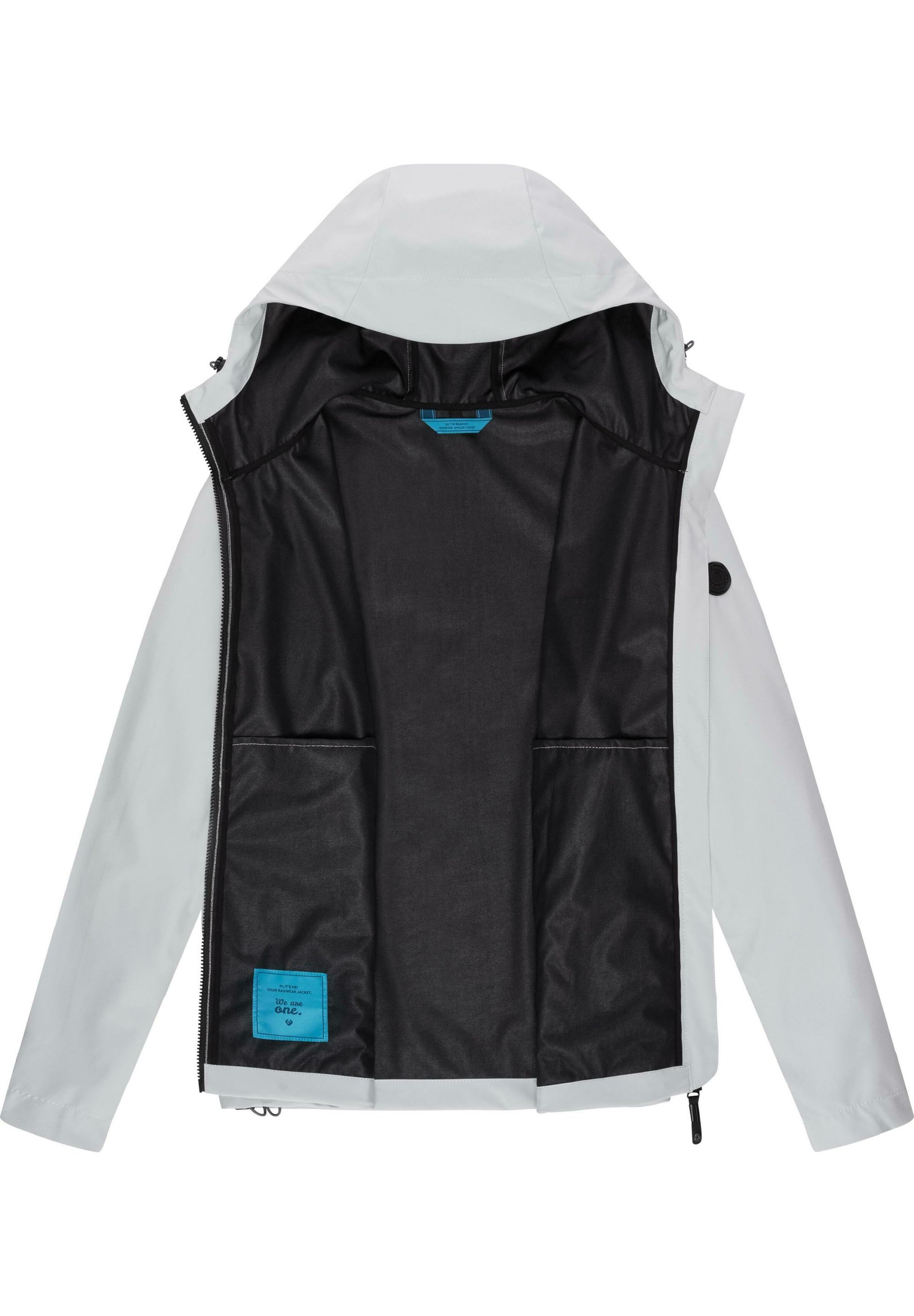Ragwear SHELLWIE - Kurtka outdoorowa - transparentna
