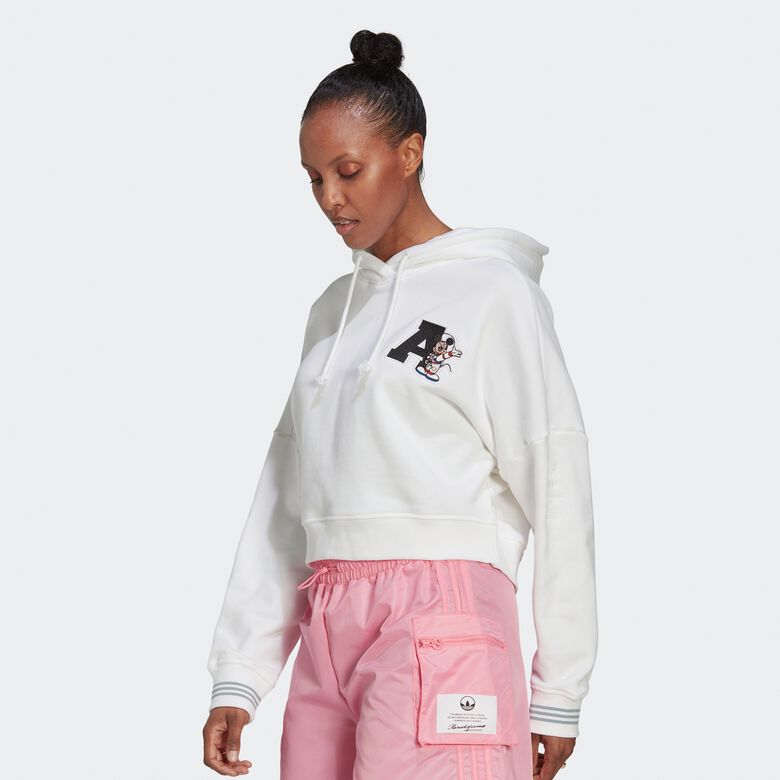 x Disney Cropped Hoodie