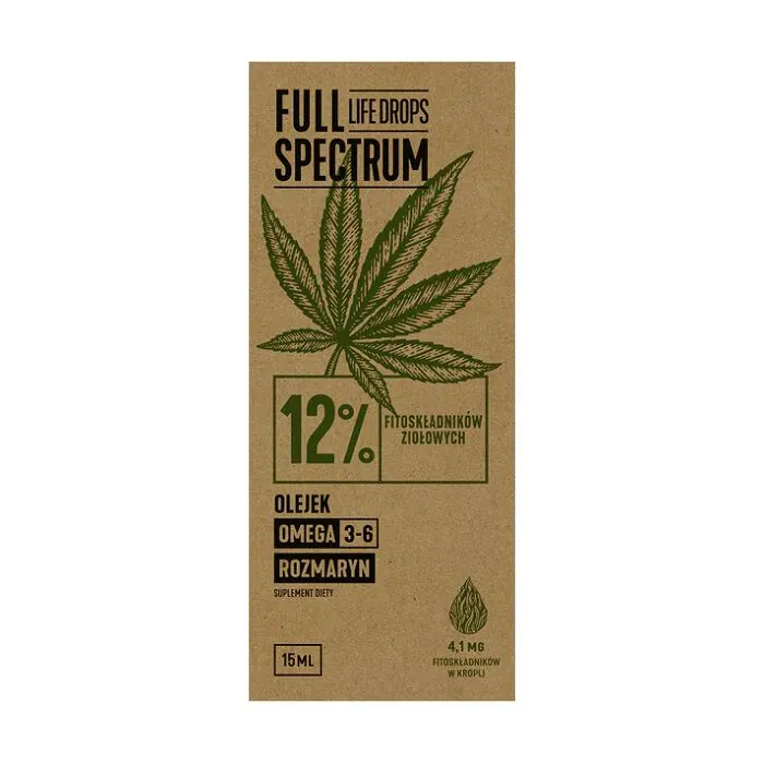 Full Spectrum Olejek Konopny CBD + CBDa 12% 15 ml