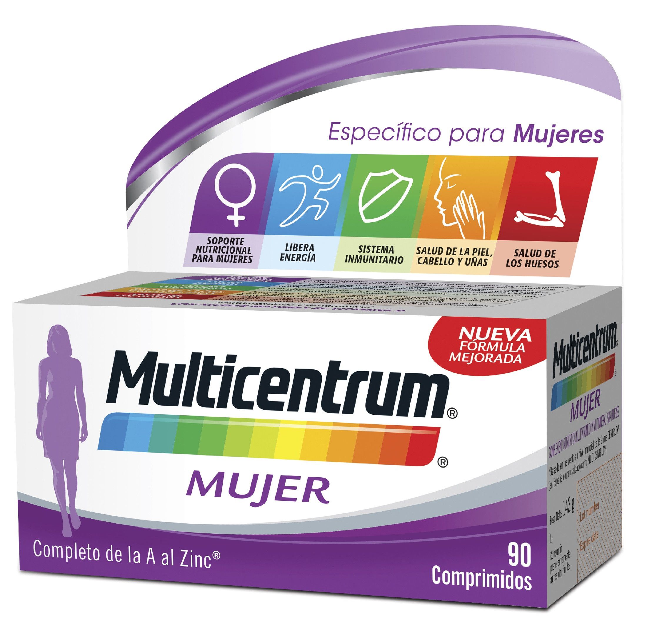 Sieviešu multivitamīnu un multiminerālu uztura bagātinātājs Vitamīni un minerālvielas
