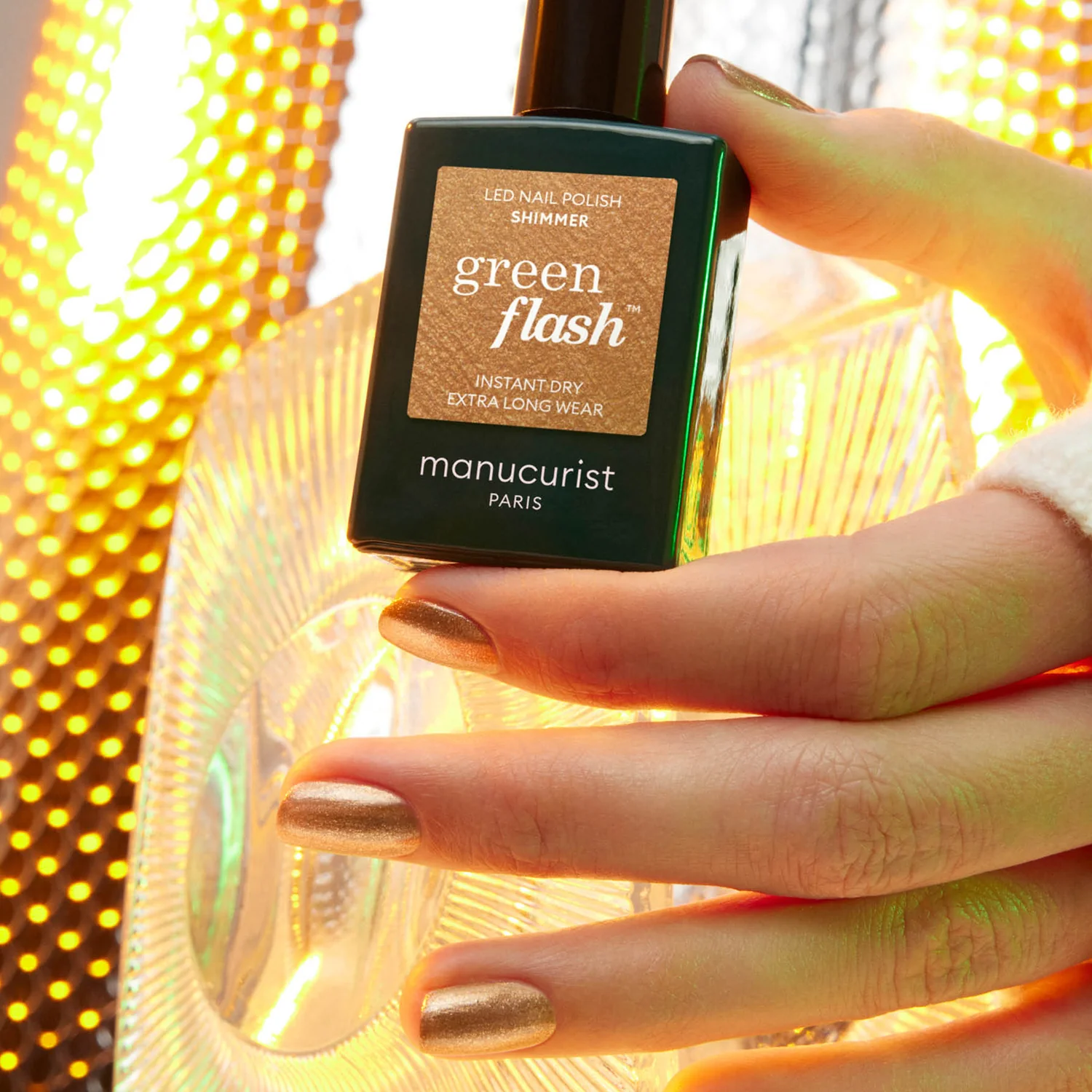 Semi-permanent LED Green Flash™ - 15 ml Shimmer