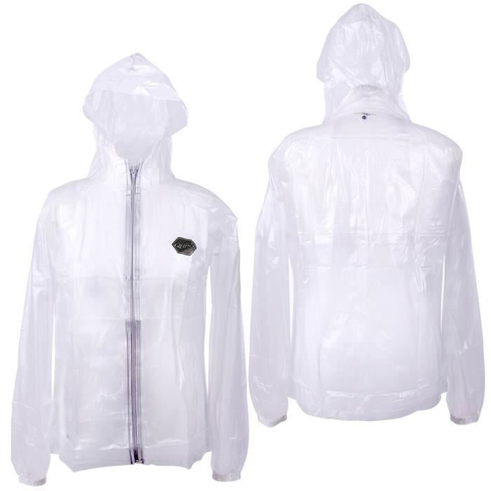 QHP Waterproof Jacket - Transparent - M