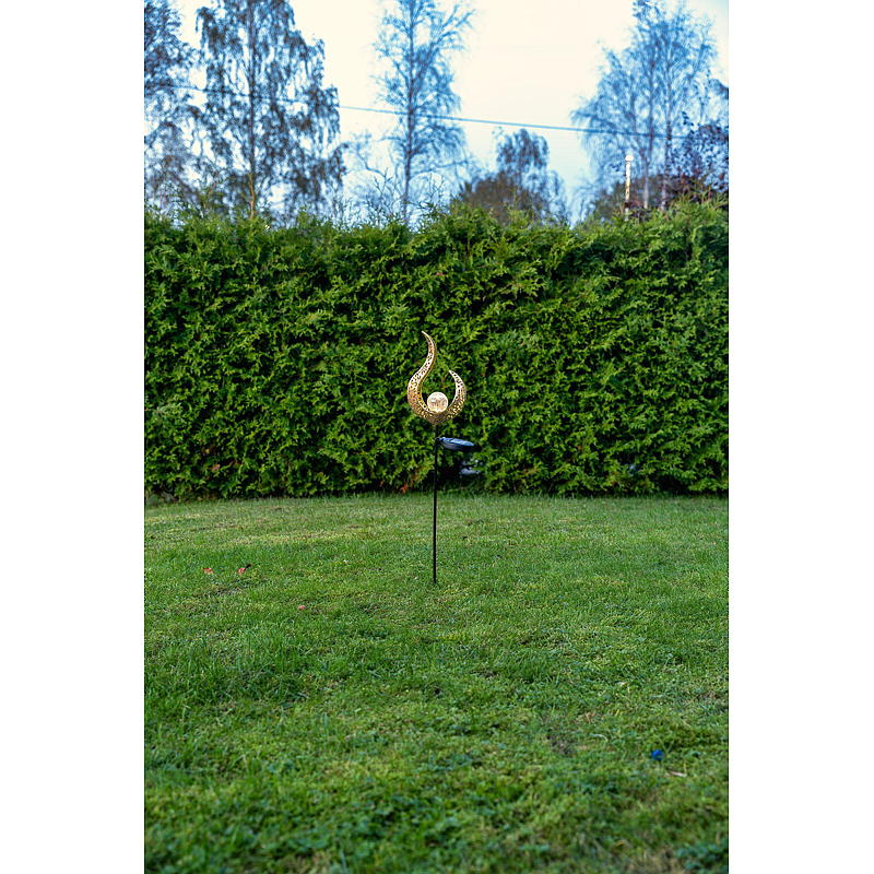 Hem Spjut med glaskula 78 cm, solcell, Marocko