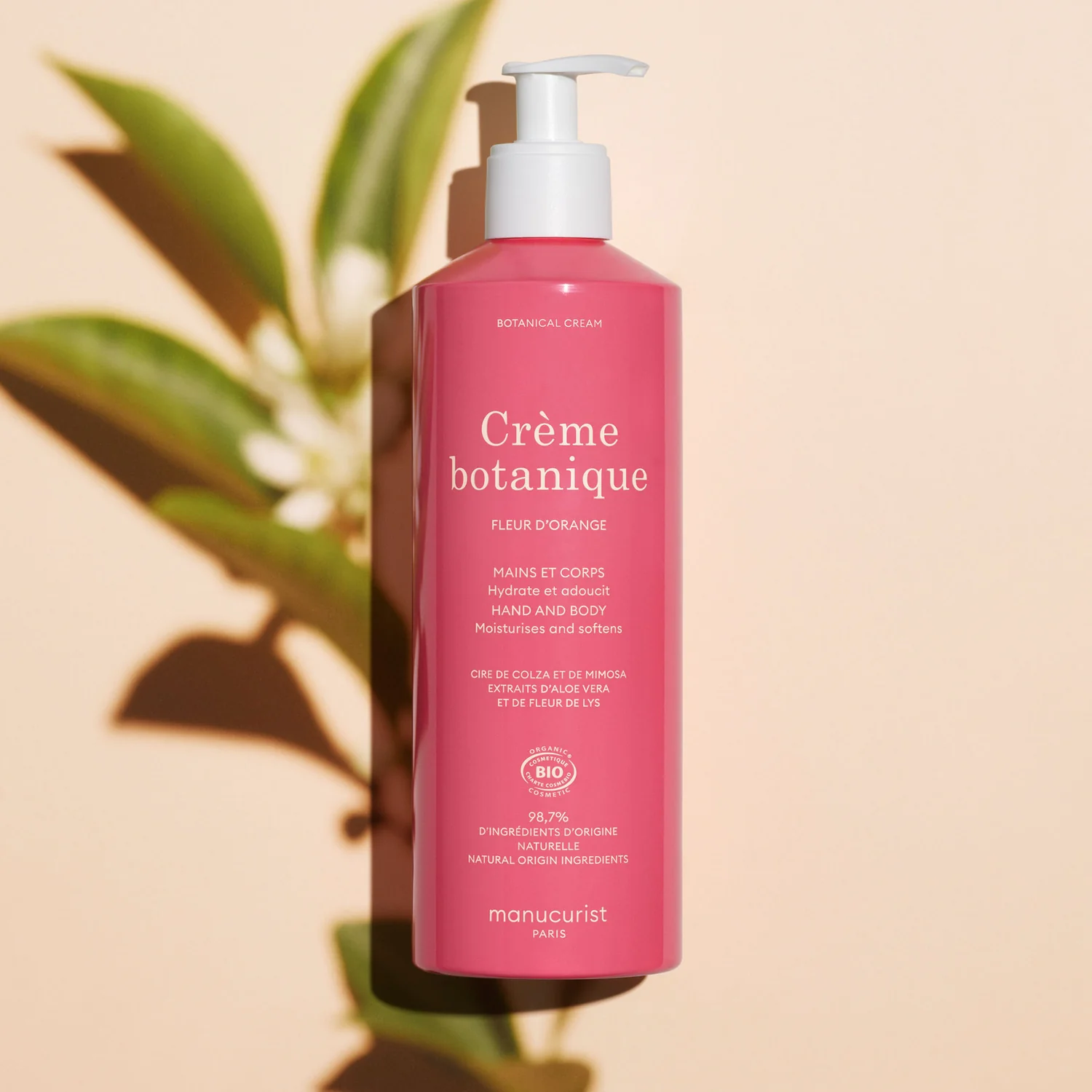 Soins - 500 ml Crème botanique Parfum Fleur D'Orange - 500 ml