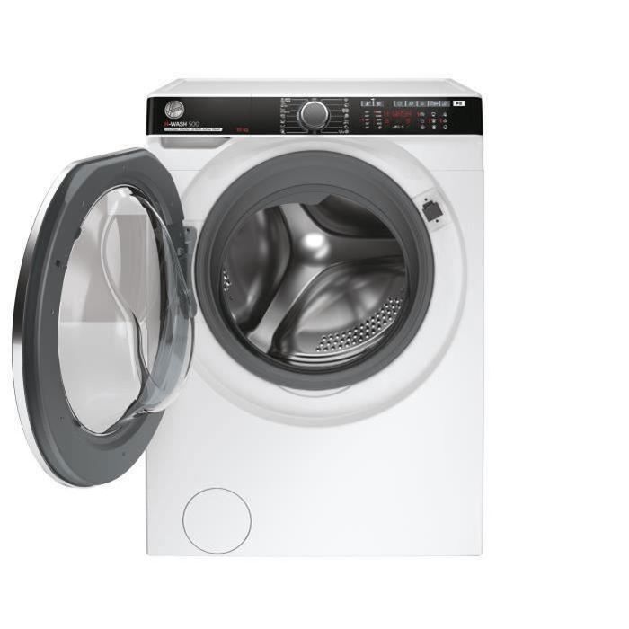 HOOVER HWP 610AMBC/1-S Voorlader wasmachine - 10 kg - Inductie - 1600 tpm - Energieklasse A - Met snoer - Stoom - Wit