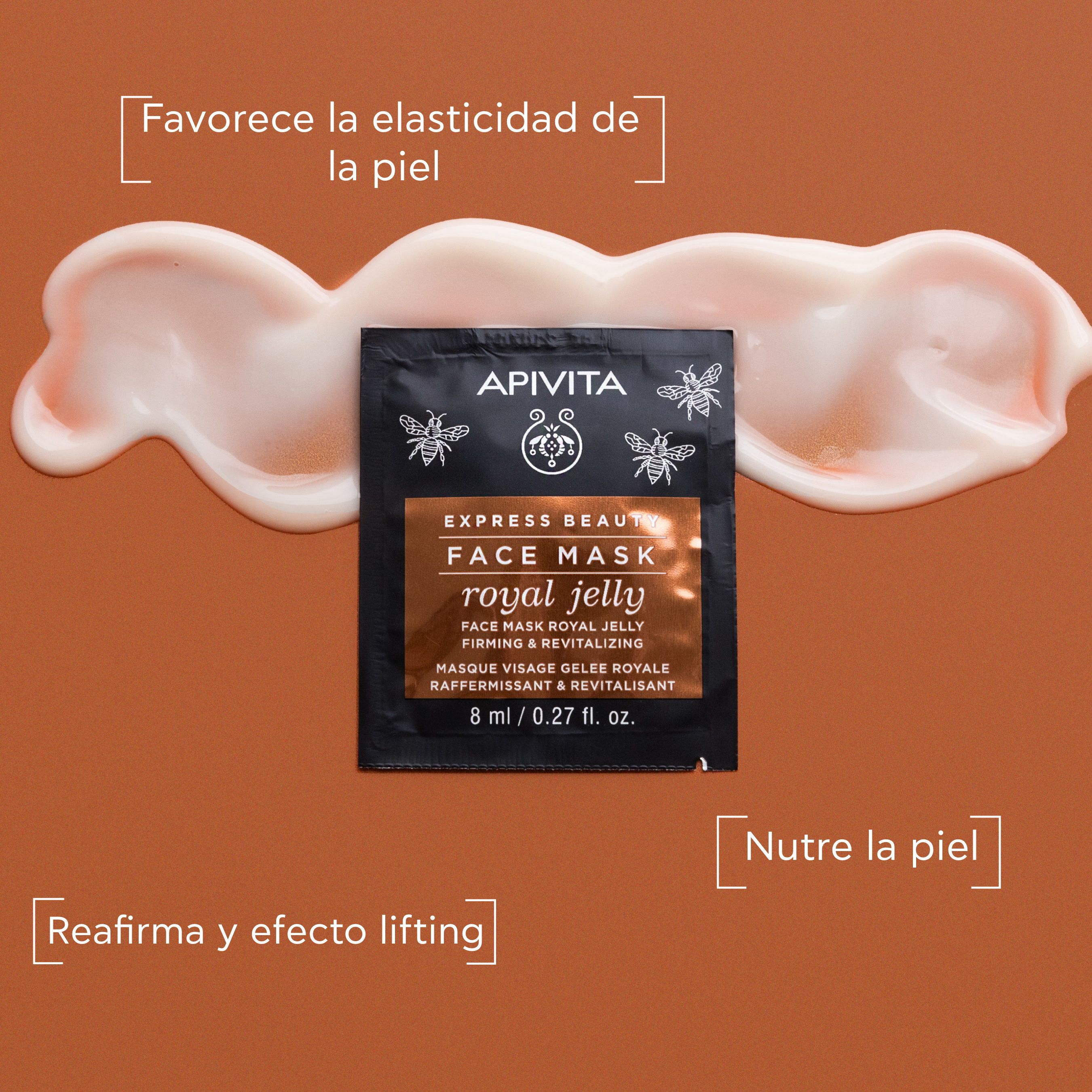 Express Gold maska za učvršćivanje s matičnom mliječi Maske za lice